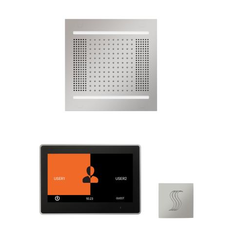 Thermasol Wellness Hydrovive14 Steam Package with 10" ThermaTouch Square - WH14STP10S