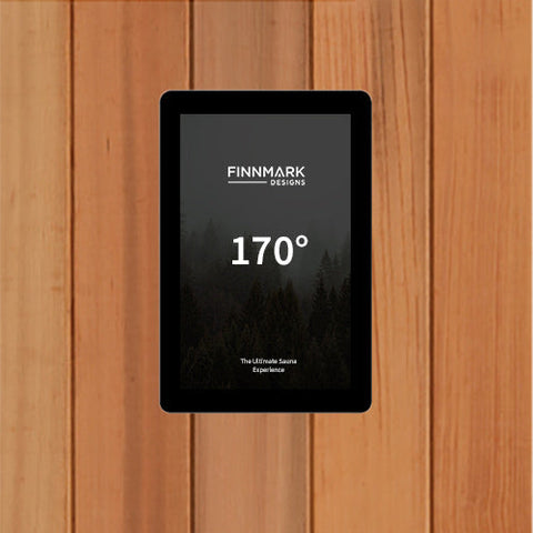 Finnmark Designs Trinity 2-Person Infrared & Traditional Steam Sauna - FD-KN004