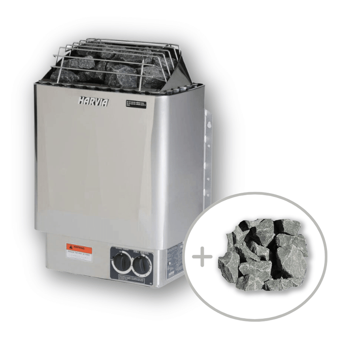 Harvia KIP Electric Heater Package w/ Built-In Controller and Stones