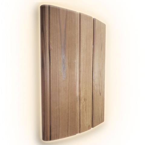 SaunaLife Light Sconce Set Plus 60" Interior LED Bar for SaunaLife E8 Barrel Sauna SL-E8SCONCE+