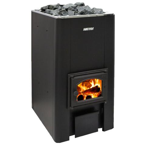 Harvia 50 40kW Wood Burning Sauna Stove - WK500