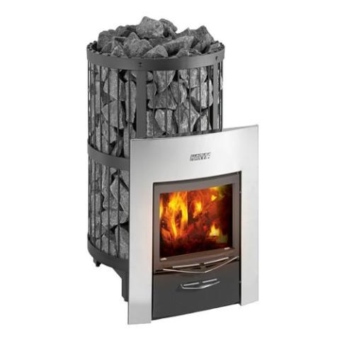 Harvia Legend 240 Duo 21kW Wood Burning Sauna Stove/Fireplace Combo - WKLE20DUOM