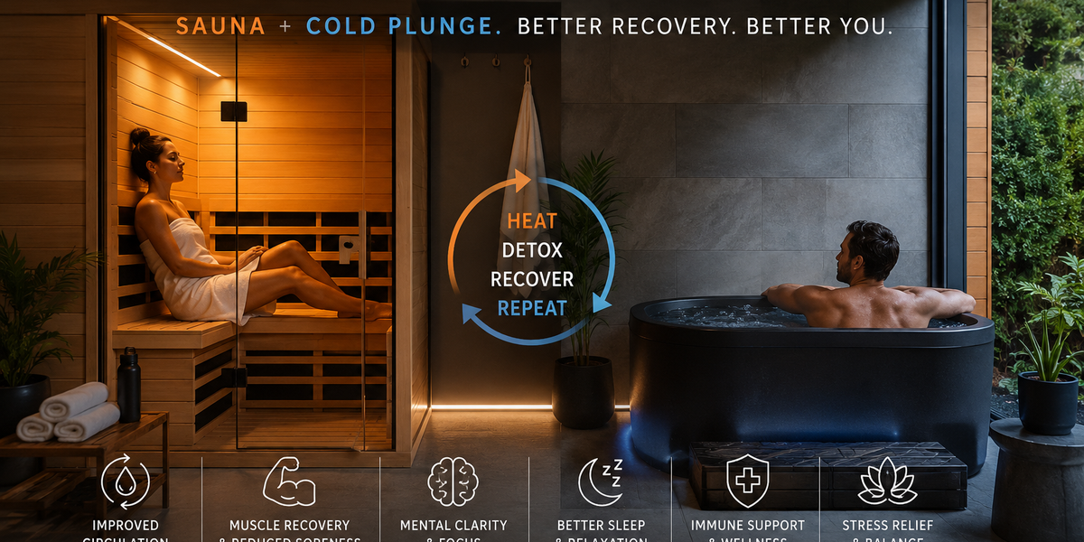Home Infrared Sauna and Cold Plunge Benefits: The Ultimate Wellness Ro ...