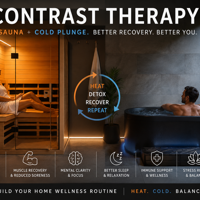 Home Infrared Sauna and Cold Plunge Benefits: The Ultimate Wellness Routine