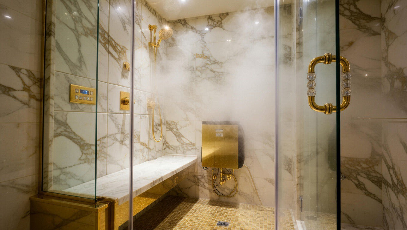 Steam Generator Size Guide for Home Steam Showers (USA Installation Guide)