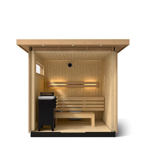 Kohler C2 Outdoor Sauna Kit - 3 Person - Douglas Fir