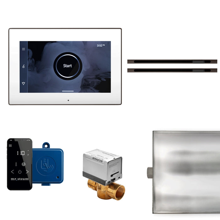 Mr. Steam XButler Max Linear Steam Shower Control Package with iSteamX Control and Linear SteamHead