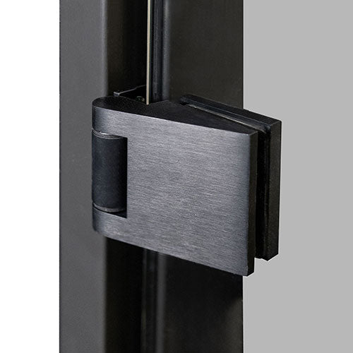 PROSAUNAS Tinted Glass Sauna Door, Black Alder, 24x73 - 128153 | 128159