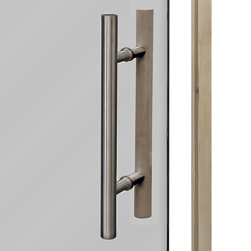 PROSAUNAS Tinted Glass Sauna Door, Aspen, 24x81 - 128167 | 128173