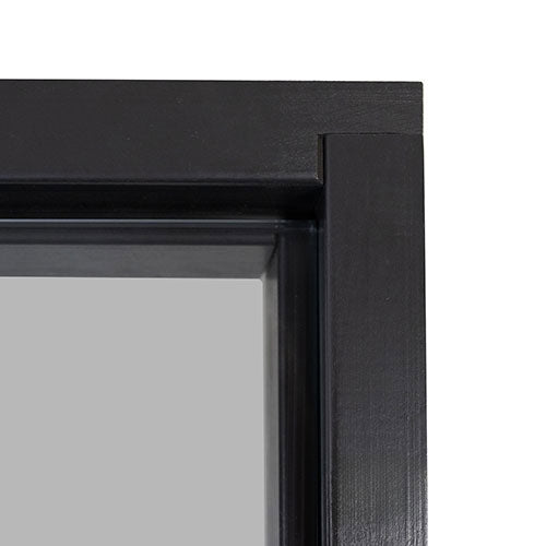 PROSAUNAS Tinted Glass Sauna Door, Black Alder, 24x81 - 128165 | 128171