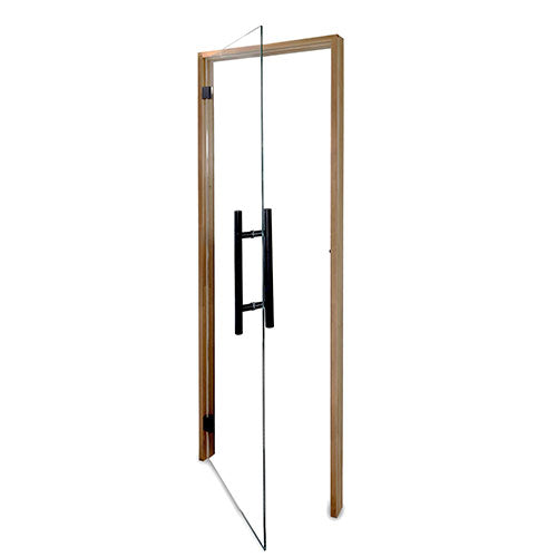PROSAUNAS Clear Glass Sauna Door, Thermo-Aspen, 24x81 - 128170 | 128176