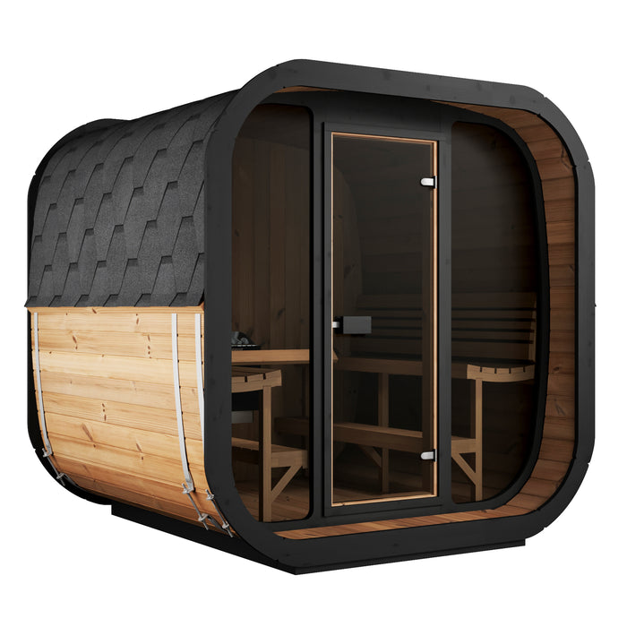 SaunaLife 6 Person Cube Sauna - Model CL7G