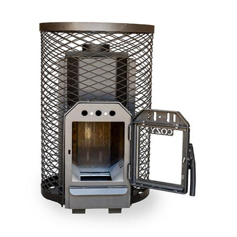 Cozy Heat O 12kw/18kw Floor Mount Sauna Stove - COZYO12, COZYO18