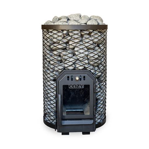 Cozy Heat O 12kw/18kw Floor Mount Sauna Stove - COZYO12, COZYO18