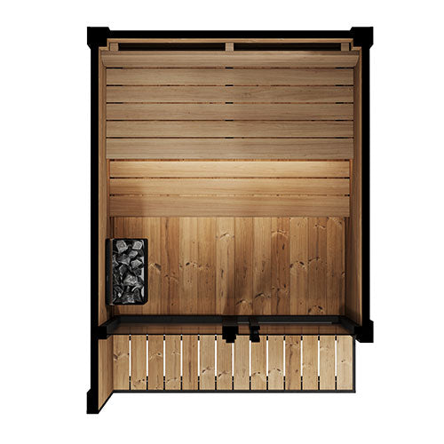 SaunaLife GL4 Outdoor Sauna Kit - Model GL4