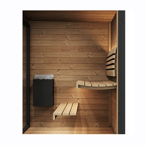 SaunaLife GL4 Outdoor Sauna Kit - Model GL4
