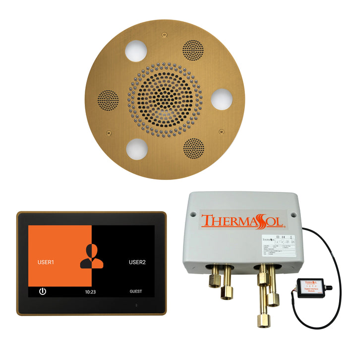 Thermasol The Wellness Shower Package with 10" ThermaTouch Round - WSP10R