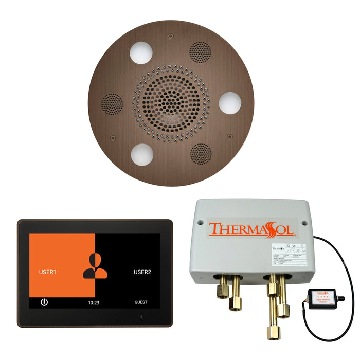 Thermasol The Wellness Shower Package with 10" ThermaTouch Round - WSP10R