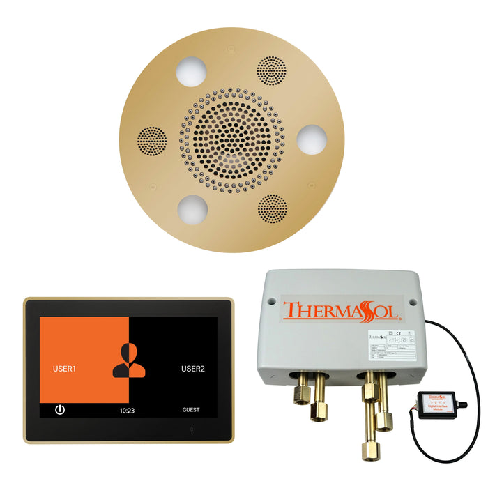 Thermasol The Wellness Shower Package with 10" ThermaTouch Round - WSP10R