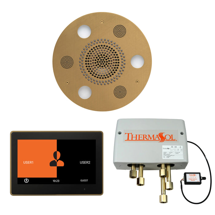 Thermasol The Wellness Shower Package with 10" ThermaTouch Round - WSP10R