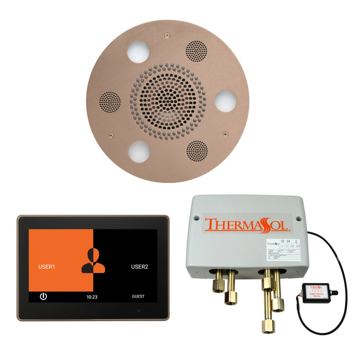 Thermasol The Wellness Shower Package with 10" ThermaTouch Round - WSP10R