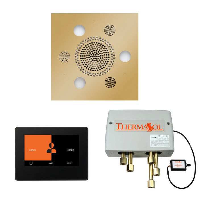 Thermasol The Wellness Shower Package with 7" ThermaTouch Square - WSP7S