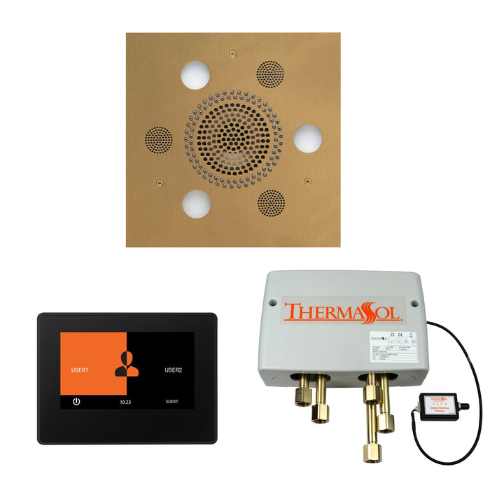 Thermasol The Wellness Shower Package with 7" ThermaTouch Square - WSP7S