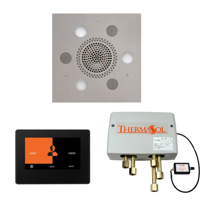 Thermasol The Wellness Shower Package with 7" ThermaTouch Square - WSP7S