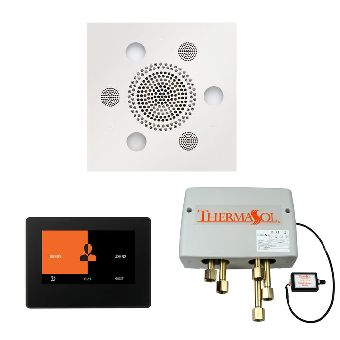 Thermasol The Wellness Shower Package with 7" ThermaTouch Square - WSP7S