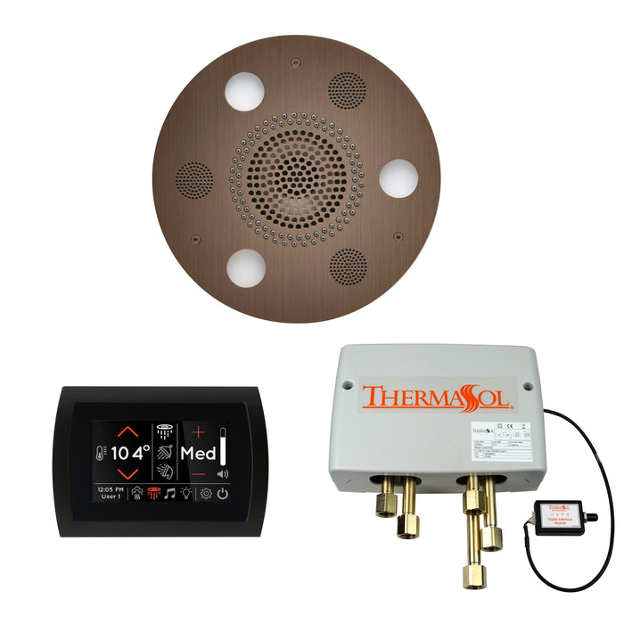 Thermasol The Wellness Shower Package with SignaTouch Round - WSPSR