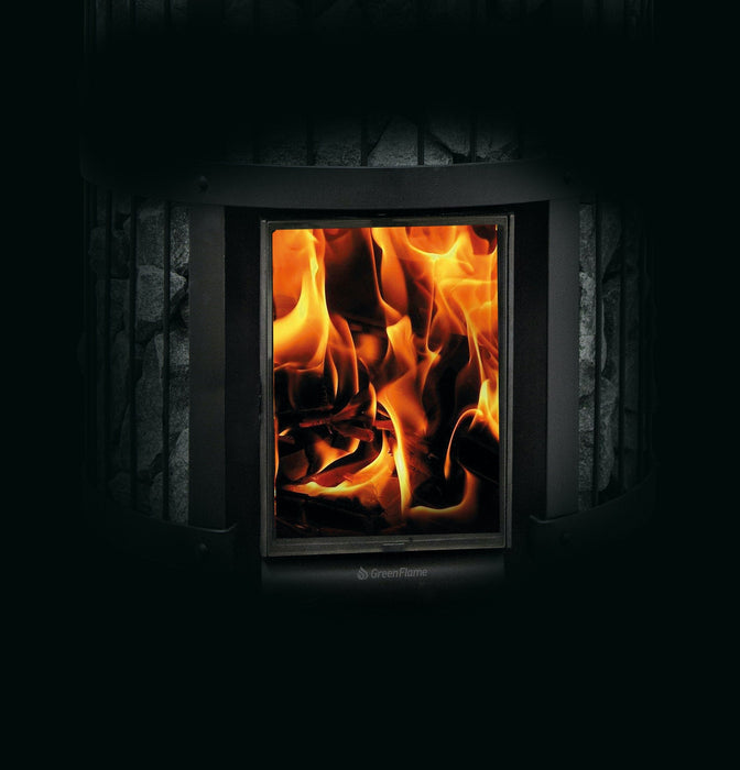 Harvia Legend 240 GreenFlame 15.9kW Wood Burning Sauna Stove - WK200LD