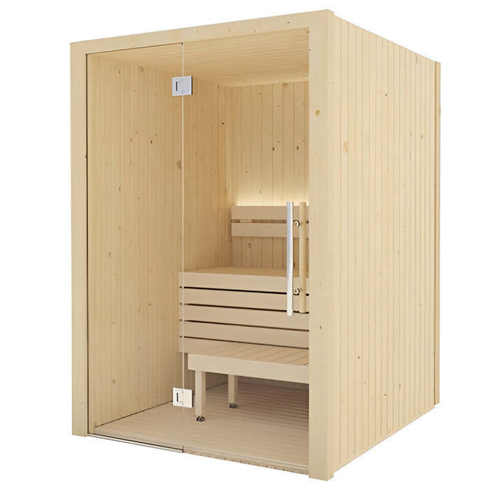 SaunaLife 2 Person Traditional Indoor Sauna - Model X2