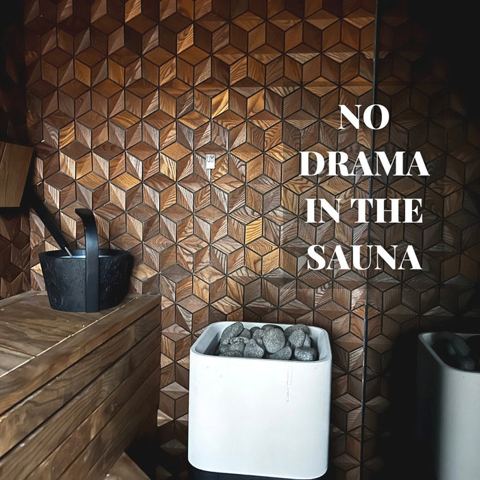 EmotionWood Thermo-Ash, Quartz, Decorative Sauna Wall Panel 310-PNL-QUARTZ-TASH