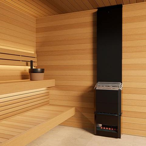 Saunum 6.4kW Electric Sauna Heater w/ Heat Equalizer | AIR 7S/AIR7B