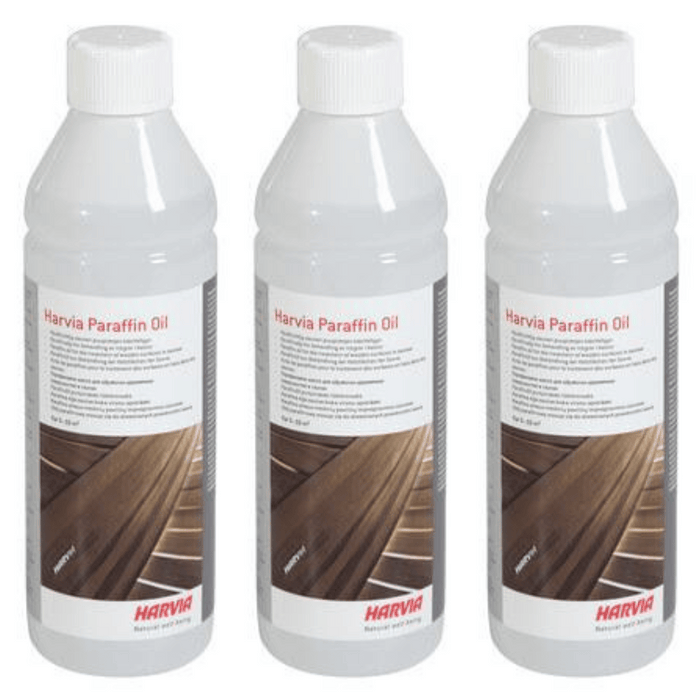 Harvia Sauna Wood Paraffin Oil 3-pack - 48 oz