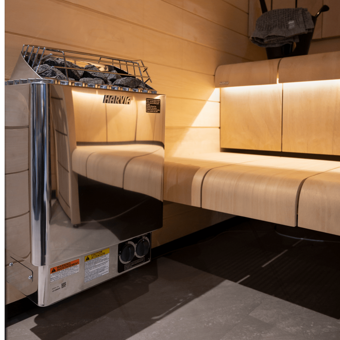 Harvia KIP Electric Sauna Heater w/ Built-In Controller