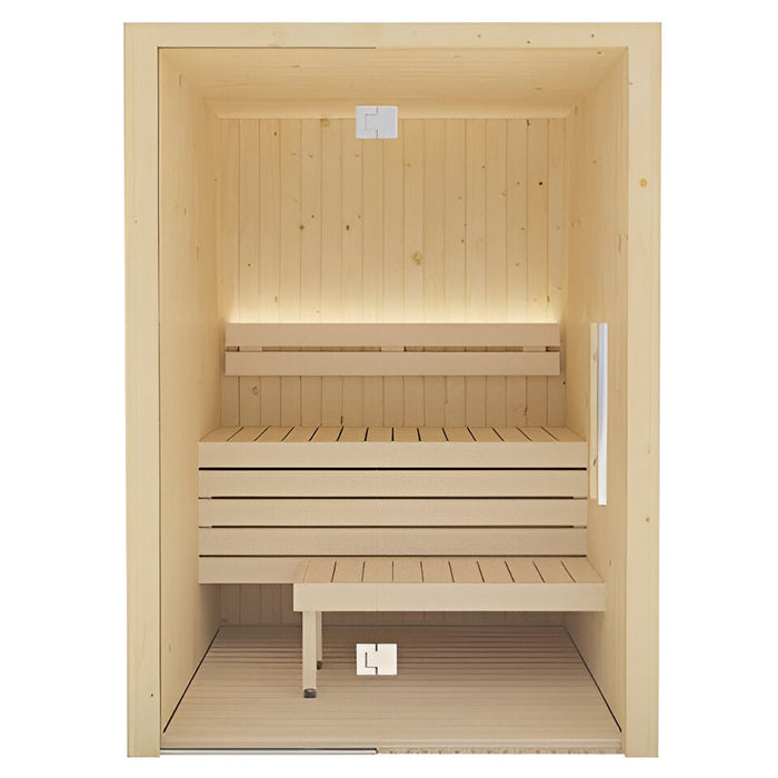 SaunaLife 2 Person Traditional Indoor Sauna - Model X2