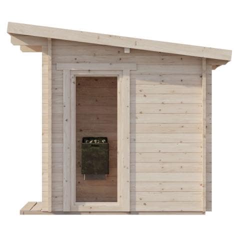 SaunaLife Outdoor Sauna Model G4 - Garden Series - SL-MODELG4