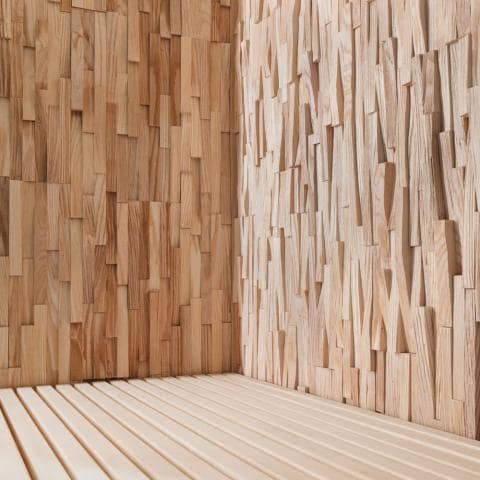 EmotionWood Ash, Trail 23, Decorative Sauna Wall Panel 310-PNL-TRL23-ASH