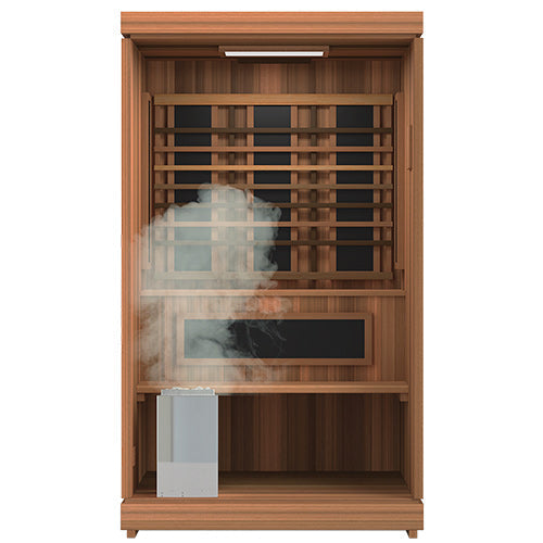 Finnmark Designs Trinity 2-Person Infrared & Traditional Steam Sauna - FD-4