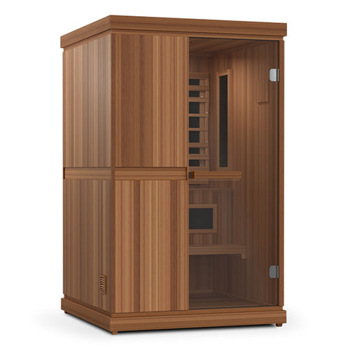 Finnmark Designs Trinity 2-Person Infrared & Traditional Steam Sauna - FD-4