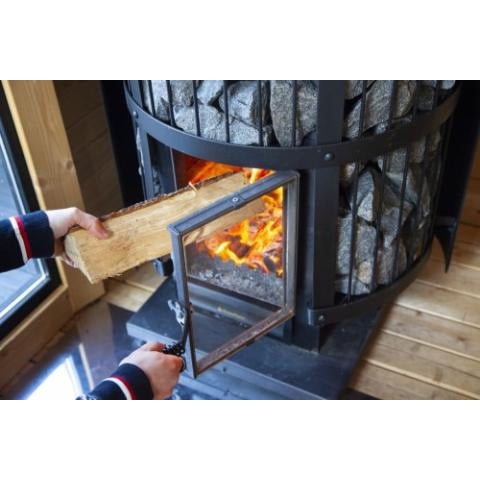 Harvia Legend 240 GreenFlame 15.9kW Wood Burning Sauna Stove - WK200LD