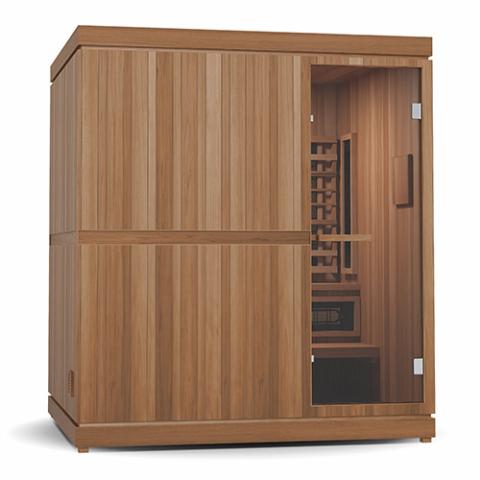 Finnmark Designs Trinity 4-Person Infrared & Traditional Steam Sauna - FD-5