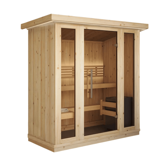 SaunaLife 4 Person Traditional Indoor Sauna - Model X6